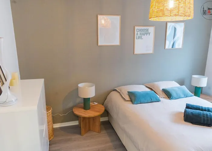 Chez La Clo' - Joli 2 Pièces, Parking Gratuit, Accès Direct Tram 2 Min à Pied Strasburgo