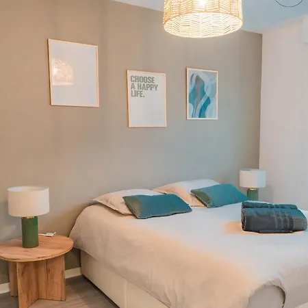 Chez La Clo' - Joli 2 Pieces, Parking Gratuit, Acces Direct Tram 2 Min A Pied 公寓 *
