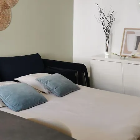 公寓 Chez La Clo' - Joli 2 Pieces, Parking Gratuit, Acces Direct Tram 2 Min A Pied 斯特拉斯堡